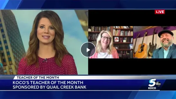 Teacher at Okc Christian School Named KOCO 5 March ‘Teacher of the Month’